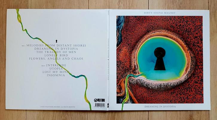 Dirty Sound Magnet - Dreaming in Dystopia lp vinyl rock, Cd's en Dvd's, Vinyl | Hardrock en Metal, Zo goed als nieuw, Ophalen of Verzenden