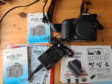 Canon EOS 30D digitale camera  beschikbaar voor biedingen