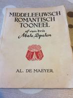 Middeleeuwsch romantisch tooneel of van drie Abele Spelen, Boeken, Kunst en Cultuur | Dans en Theater, Gelezen, Ophalen of Verzenden