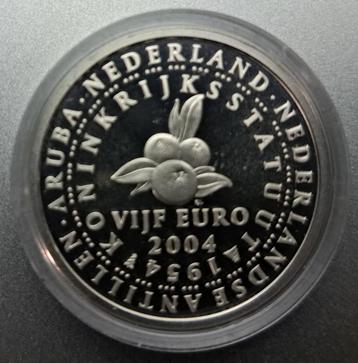 Nederland, 5 Euro 2004 - zilver Proof beschikbaar voor biedingen