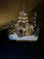 Kerst kerk en burcht., Diversen, Kerst, Ophalen of Verzenden, Zo goed als nieuw