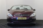 Peugeot 307 CC 2.0-16V (bj 2004), Auto's, Voorwielaandrijving, Zwart, Cabriolet, 4 stoelen