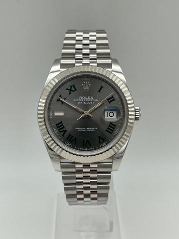 Rolex Datejust 41 mm Wimbledon | Fluted | Jubilee | Nieuw beschikbaar voor biedingen