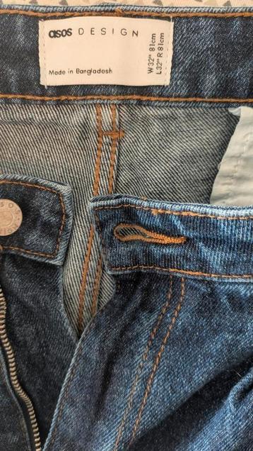 ASOS Design Jeans W32 Blauw beschikbaar voor biedingen