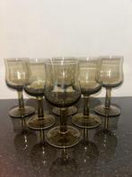 Set van 6 Luminarc France Smoke Wijnglazen – Vintage, Ophalen of Verzenden