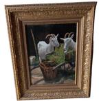 geitjes met kruiwagen Leon Engelen, Antiek en Kunst, Ophalen of Verzenden