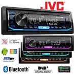 JVC KD-X451DBT autoradio met Bluetooth&DAB functie ZGAN, Ophalen of Verzenden, Zo goed als nieuw