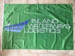Nieuwe vlag van,     inlandswaterways logistics, Diversen, Vlaggen en Wimpels, Nieuw, Ophalen of Verzenden