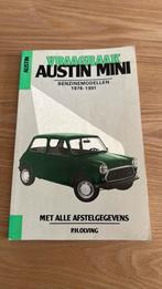 Vraagbaak Austin Mini benzinemodellen 1976-1991, Auto diversen, Handleidingen en Instructieboekjes, Ophalen of Verzenden
