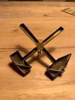 Vintage Messing Hamer Kruis, Huis en Inrichting, Woonaccessoires | Wanddecoraties, Ophalen of Verzenden, Gebruikt