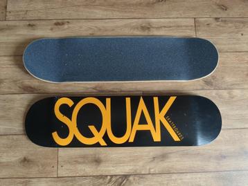 Skateboard Deck (Plank) - Squak 8" (+grip) beschikbaar voor biedingen