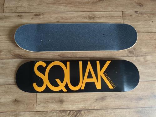 Skateboard Deck (Plank) - Squak 8" (+grip), Sport en Fitness, Skateboarden, Nieuw, Skateboard, Ophalen