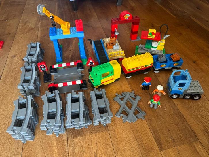 Lego Duplo Elektrische Trein en veel meer, Kinderen en Baby's, Speelgoed | Duplo en Lego, Zo goed als nieuw, Duplo, Complete set