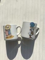 Holly Hobbie mok mokken servies 2 stuks, Ophalen of Verzenden, Zo goed als nieuw, Porselein, Kop en/of schotel