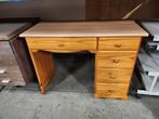 (0123) bureau van hout, Huis en Inrichting, Bureaus, Ophalen, Gebruikt, ., .