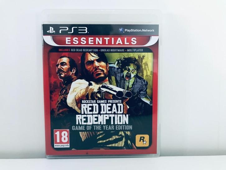 PS3 - Red Dead Redemption GOTY Edition + Map, Spelcomputers en Games, Games | Sony PlayStation 3, Zo goed als nieuw, Avontuur en Actie