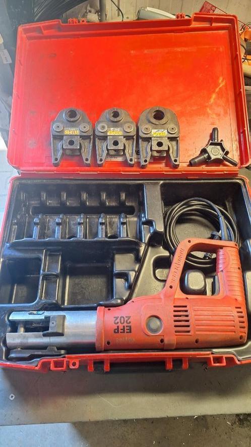 Novopress EFP202 perstang persmachine 230v Henco bekken., Auto diversen, Autogereedschap, Zo goed als nieuw, Ophalen of Verzenden