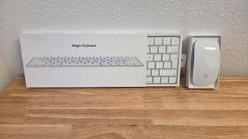 Apple Magic Keyboard 2 A2450 + Magic Mouse 2 A1657 beschikbaar voor biedingen