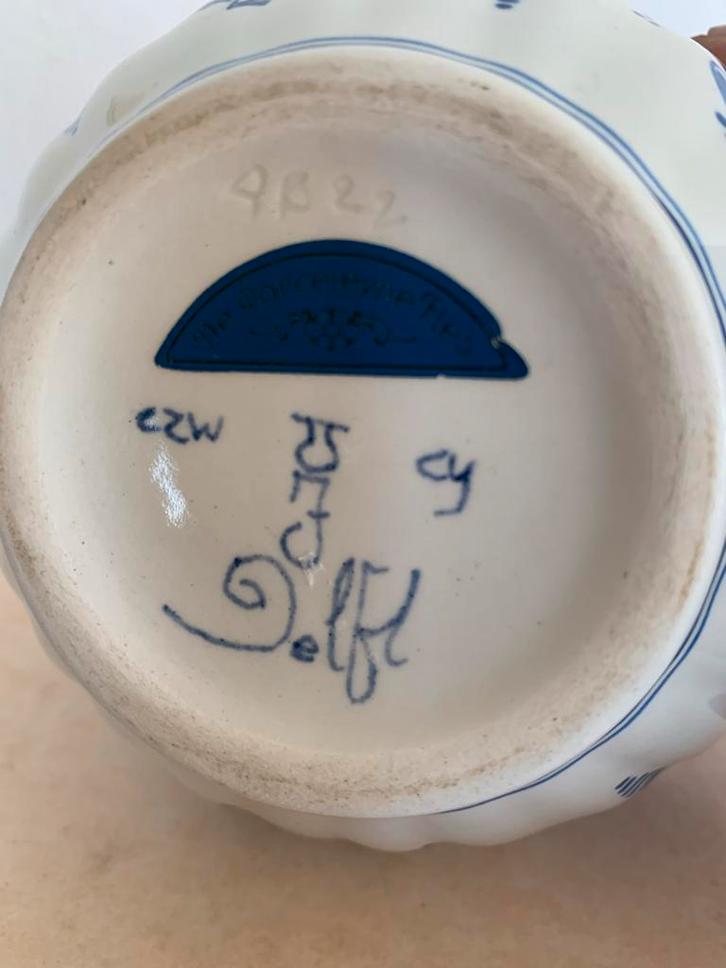 Delfts Blauw: Suikerpot, Melkkan & Theebus, Antiek en Kunst, Antiek | Keramiek en Aardewerk, Ophalen of Verzenden