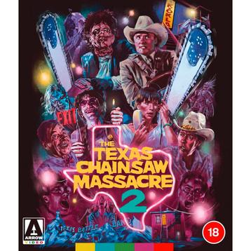 Texas Chainsaw Massacre 2 Arrow Video 4K UHD Blu-Ray UK Seal beschikbaar voor biedingen