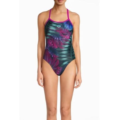 Nieuw Arena W Pom Challenge Back Tropical Forest badpak, Kleding | Dames, Badmode en Zwemkleding, Nieuw, Badpak, Paars, Ophalen of Verzenden