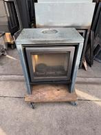 Barbas eco 52 Speksteen Houtkachel, Huis en Inrichting, Haarden, Ophalen, Gebruikt, Vrijstaande haard, Houthaard