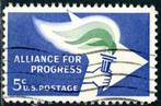 USA Verenigde Staten 1234 - Alliance of Progress, Postzegels en Munten, Postzegels | Amerika, Ophalen of Verzenden, Noord-Amerika