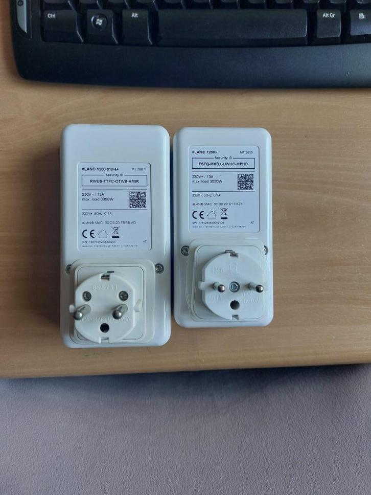 Devolo dLAN 1200 triple+ Powerline adapters, Computers en Software, Powerlines, Gebruikt, Ophalen of Verzenden