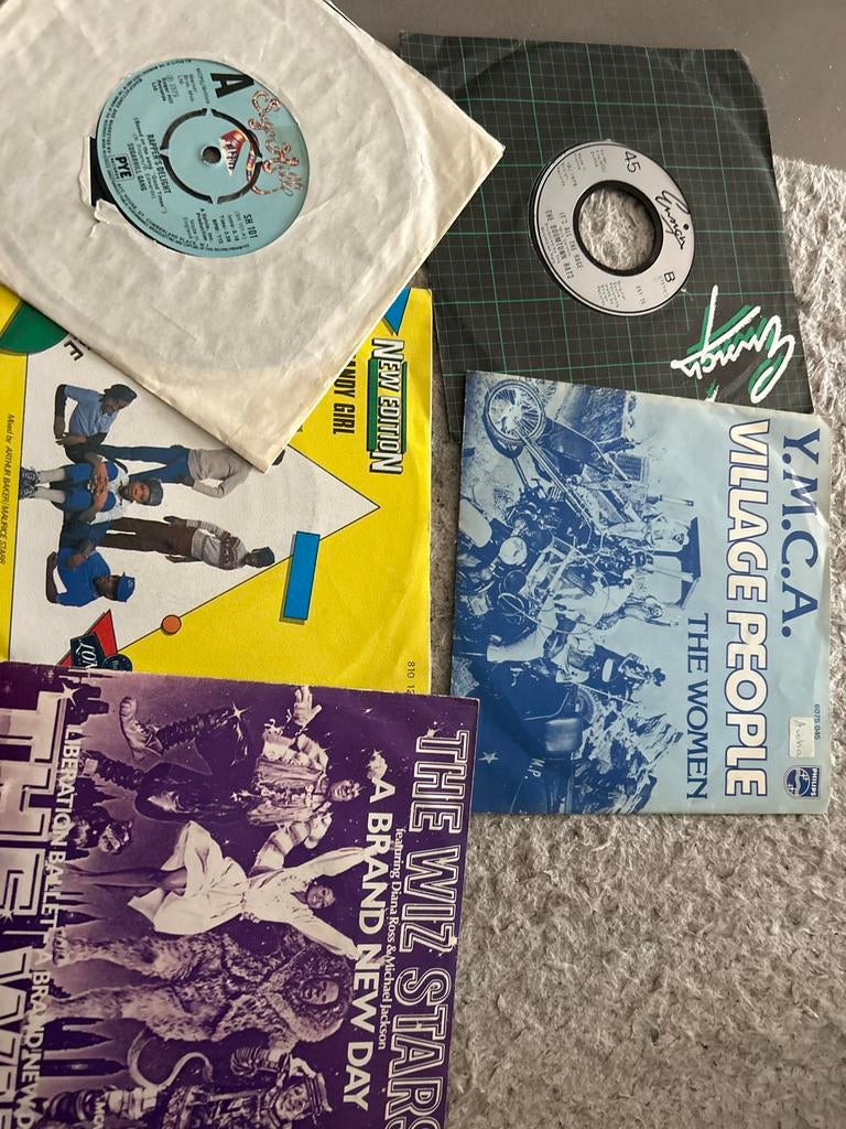 Vinyl singles, Ophalen of Verzenden, Gebruikt