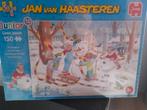 Jan van Haasteren Junior - De Sneeuwpop Puzzel 150 stukjes, Ophalen of Verzenden, Meer dan 50 stukjes, Zo goed als nieuw, 4 tot 6 jaar