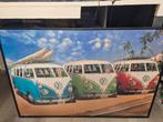 schilderij volkswagen campers 60x90, Ophalen