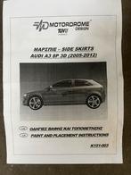 Audi A3 8P Sideskirts (2005-2012), Links, Nieuw, Bumper, Audi