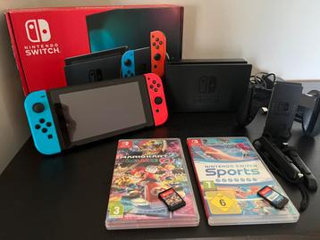 Nintendo Switch met games en extra controller beschikbaar voor biedingen