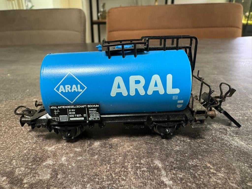 Märklin HO 4646 Aral ketelwagen, Hobby en Vrije tijd, Modeltreinen | H0, Gebruikt, Wagon, Wisselstroom, Märklin, Analoog, Ophalen of Verzenden