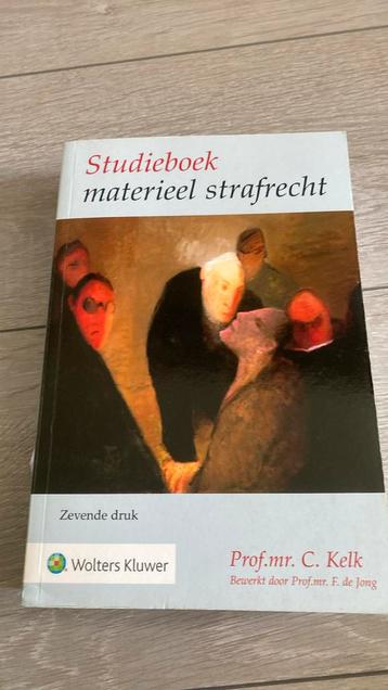 Studieboek materieel strafrecht beschikbaar voor biedingen