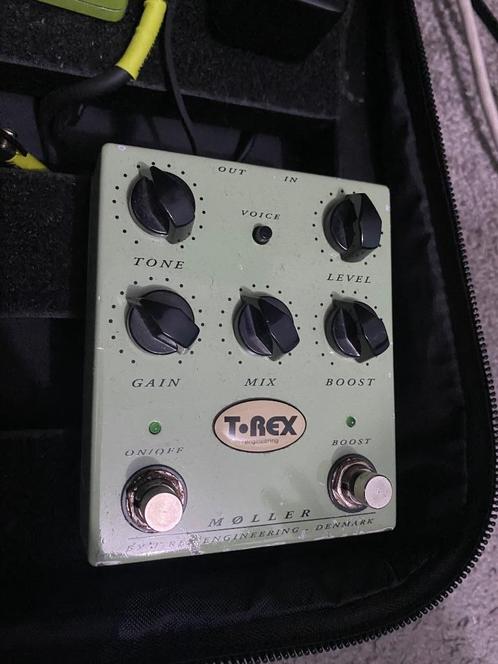 Trex Moller overdrive pedal, Muziek en Instrumenten, Effecten, Distortion, Overdrive of Fuzz, Ophalen of Verzenden