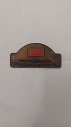 Tulpenrally 1985 Rallyschild, Ophalen of Verzenden