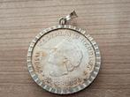 10 gulden munt.  1945-1970 nederland herrijst, Ophalen, Koningin Juliana, Zilver, Losse munt