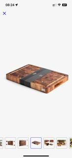 VDN Hakblok / Snijplank Acasia Hout met sapgeul. Nieuw