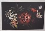 Groot Schilderij op Plexiglas - Bloemen, Huis en Inrichting, Woonaccessoires | Schilderijen, Tekeningen en Foto's, Ophalen, Nieuw