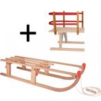 Slee slede opvouwbaar opklapbaar Davos met rugleuning, Kinderen en Baby's, Speelgoed | Buiten | Sleeën, Ophalen of Verzenden, Rugleuning