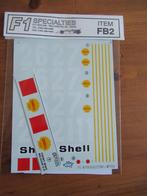 Ferrari 312B conversion decals (F1 Specialties 1/12), Overige merken, Auto, Groter dan 1:32, Nieuw