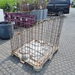metalen bak kist  voor tuinafval / blad afmeting 120x100x100, Ophalen of Verzenden, Kunstmest