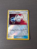 Sun & moon 126/149 pokemon catcher reverse, Ophalen of Verzenden, Zo goed als nieuw, Losse kaart, Foil