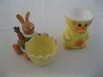Eierdopjes nieuw 2 eierdopjes geel, Ophalen of Verzenden, Nieuw