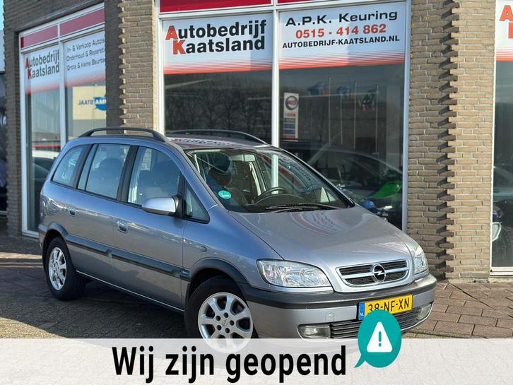 Opel Zafira 1.8-16V Elegance - AUTOMAAT -, Auto's, Opel, Bedrijf, Te koop, Zafira, ABS, Airbags, Airconditioning, Alarm, Boordcomputer