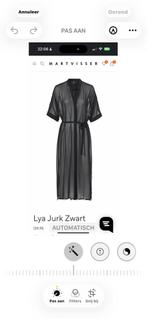 Zwarte transparante doorknoop jurk van Mart Visser mt 46, Kleding | Dames, Ophalen of Verzenden, Zo goed als nieuw, Maat 46/48 (XL) of groter