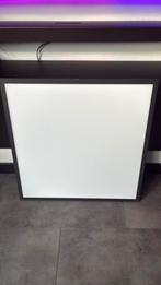 Led paneel 60x60, Ophalen of Verzenden, Zo goed als nieuw, Metaal, Zwarte lijst wit lichtvlak