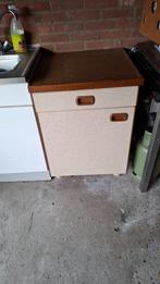 Keukenkastje . Bijzet kastje ., Ophalen, Gebruikt, Bruin, 50 tot 100 cm