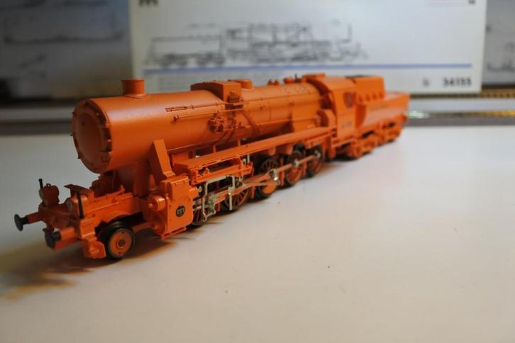 marklin 34155 stoomlocomotief BR 52 betriebswerk, Hobby en Vrije tijd, Modeltreinen | H0, Zo goed als nieuw, Locomotief, Wisselstroom